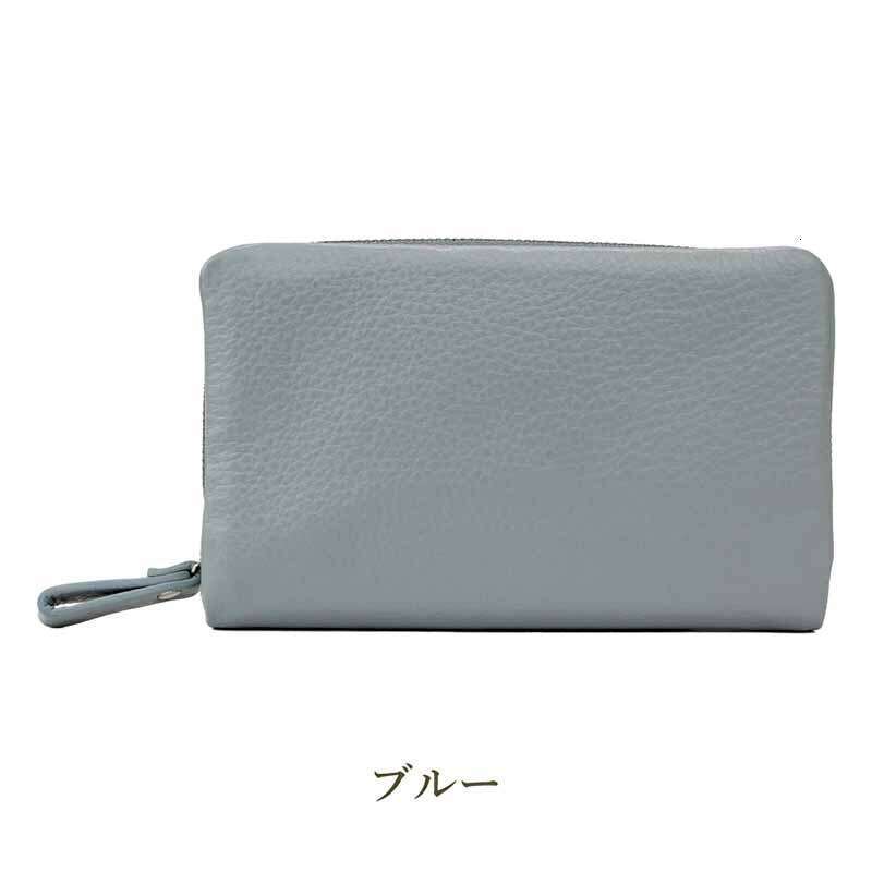 Hot Selling Women's Genuine Leather Multifunctional 80% off Zipper Capacity Multi-Card Coin Slot Large Cash Wallet