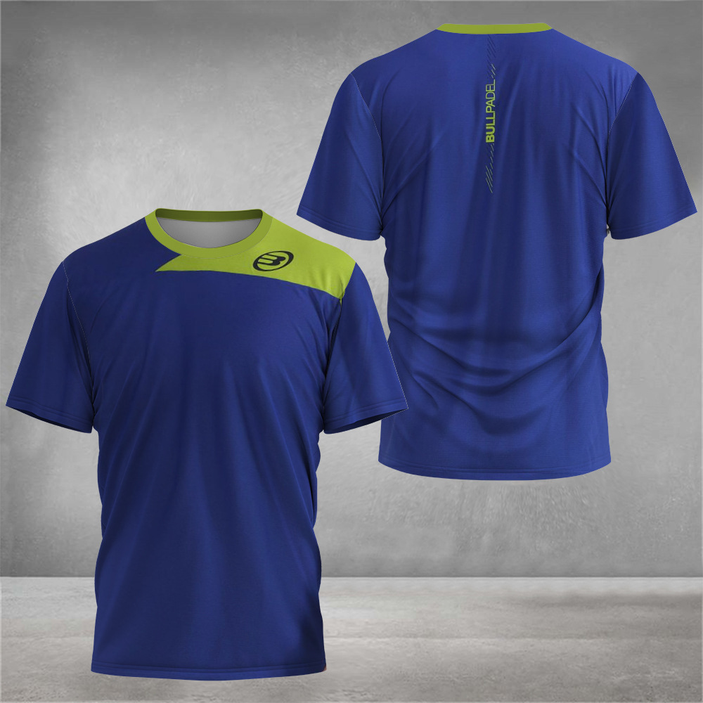 Men's T Shirts Padel Breathable Short Sleeve Summer Quick Dry Street Tops Outdoor Tennis Shirt Fitness Collection