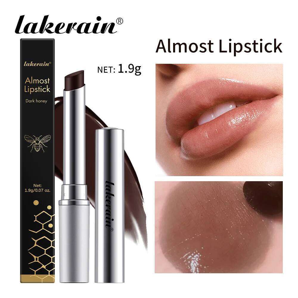 free shipping Vitamin E Smooth Almost Lipstick Nourishing&Moisturizing Tinted Balm in Black Honey Enhancing Natural Color Lip Care Makeup