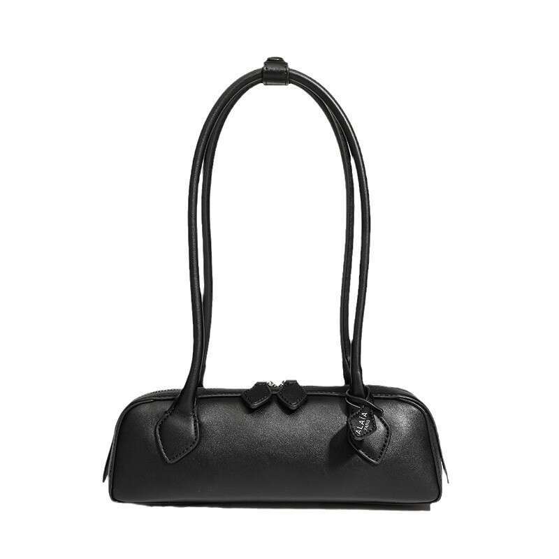 French Niche Sausage Underarm Baguette Genuine Leather Women s Handbag Casual Commuter Versatile Shoulder Bag