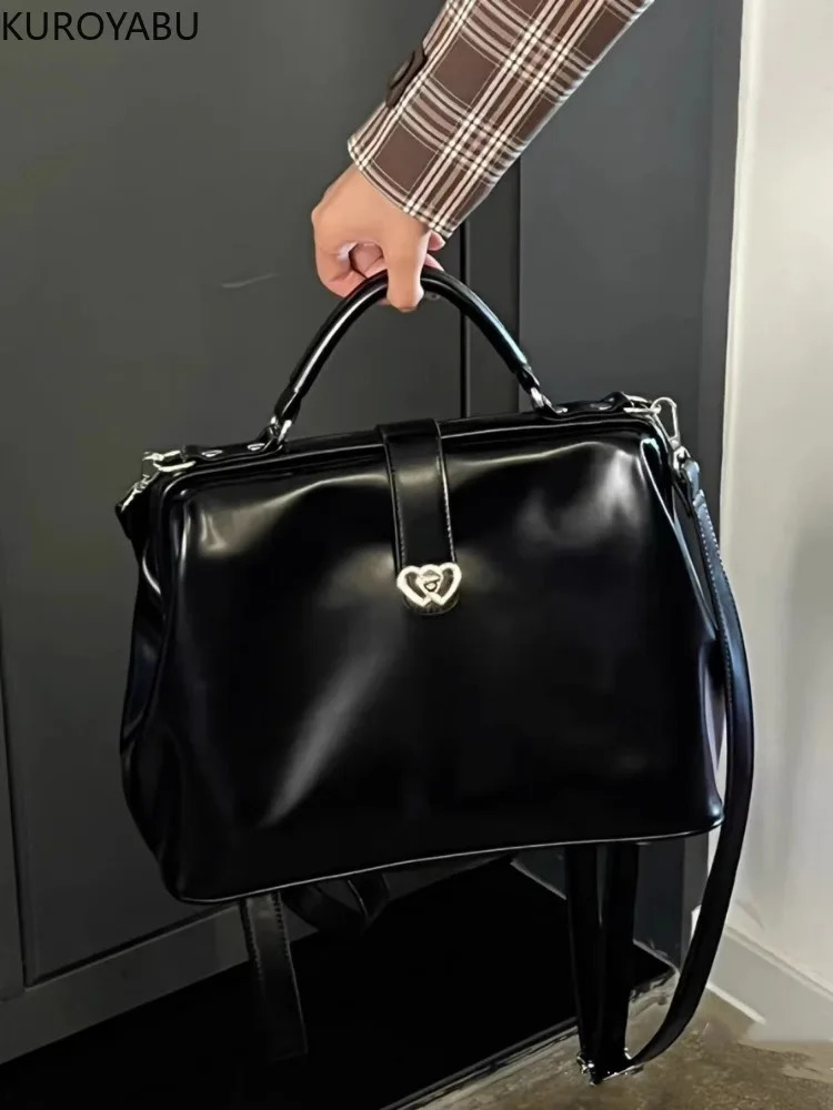 Fashion Y2k Backpack Laptop Shoulder Bag PU Leather Travel Women Backpacks College Student Book School Bags for Teenage 250530