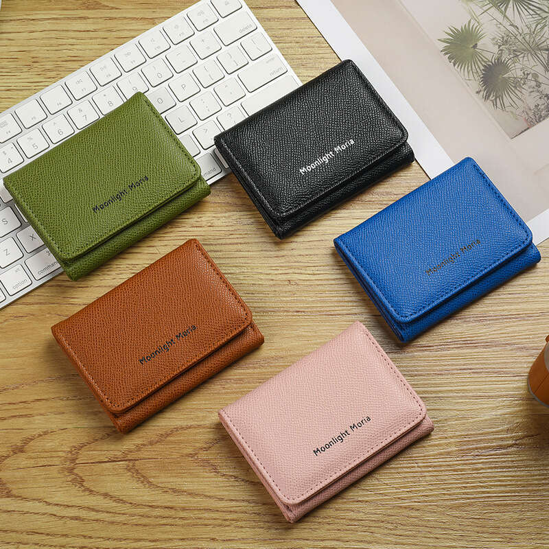 for Women Short Style Ins Simple Multi-Card Slot Large Capacity Card Holder Coin Purse Multifunctional Wallet