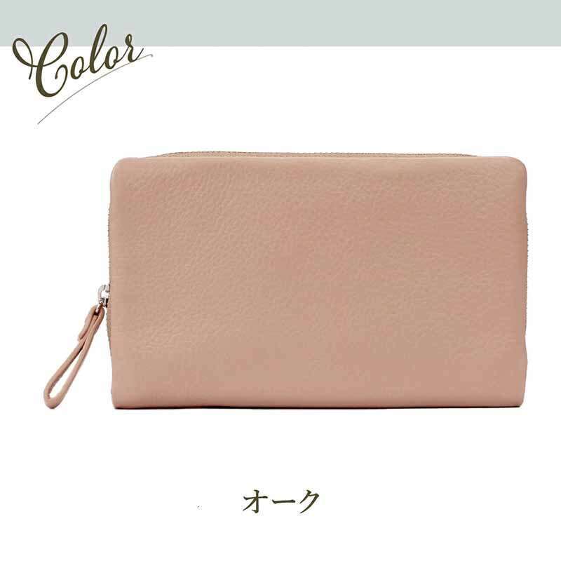 Hot Selling Women's Genuine Leather Multifunctional 80% off Zipper Capacity Multi-Card Coin Slot Large Cash Wallet