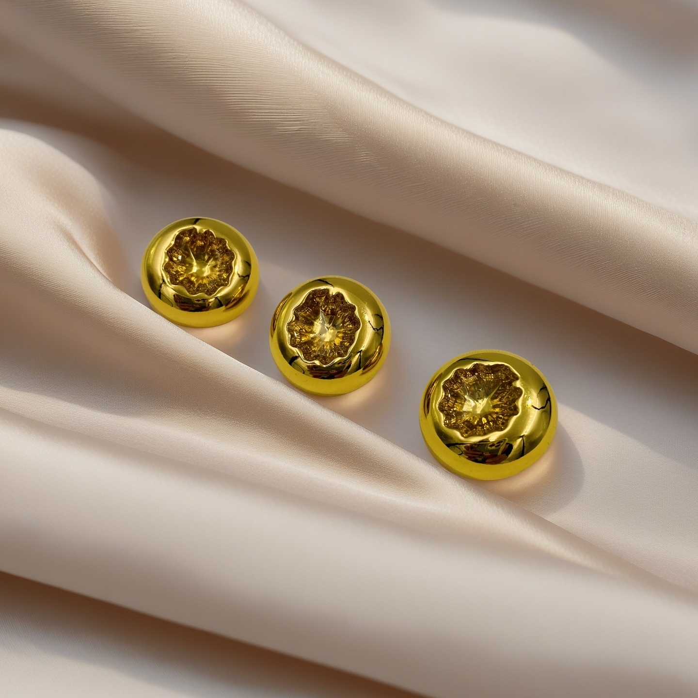 5-pack flower concave adhesive transparent paint personalized design women's suit jacket shirt suit dress sweater knitted sweater cardigan metal 