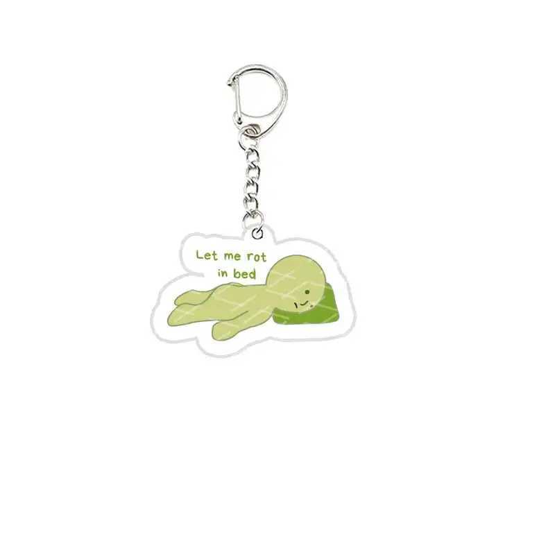 Acrylic Smiski Keychain for Accessories Bag Smiski Key Chain Key Ring Pendant Keyring Chains Fans Gifts W250604