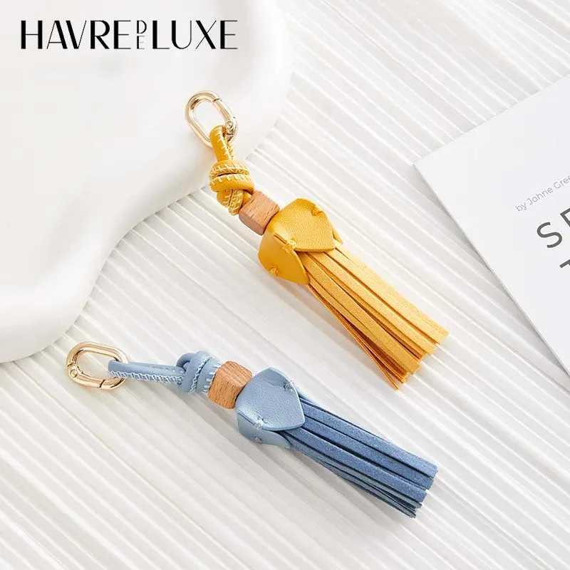 Genuine leather pendant shoelace decoration accessories removable tassel accessories bag pendant W250604