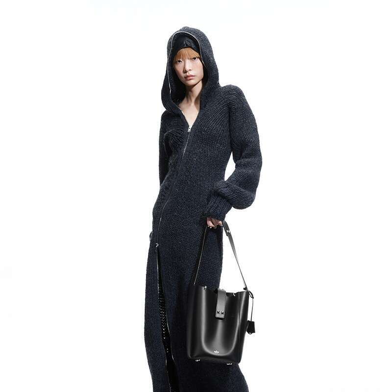 Women's Bags Designer Women's Bags Designer GROTTO New Bucket Silhouette Casual Shoulder Handbag Crossbody Large Capacity Commuter Women