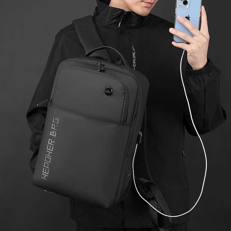 WEPOWER New Outdoor Large Capacity Backpack Men's Multifunctional Business Casual Laptop Bag