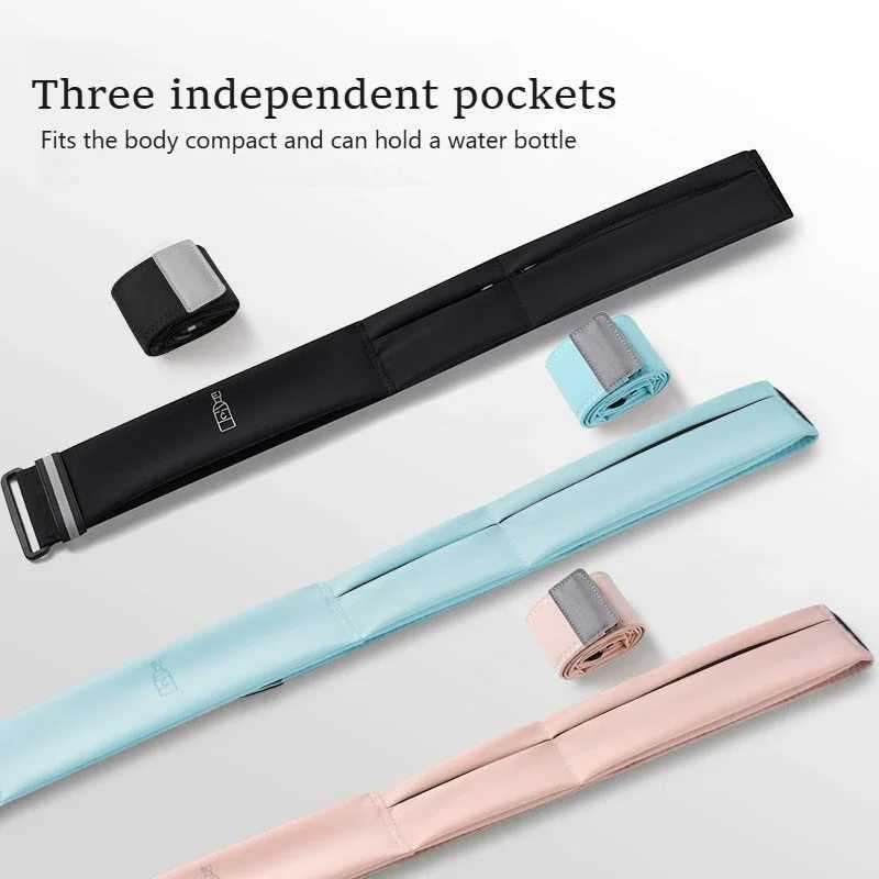 Running Waist Bag Women Sports Fanny Pack Men Belt bag Phone Gym Bag Water Hydration Backpack Running Accessories W250604