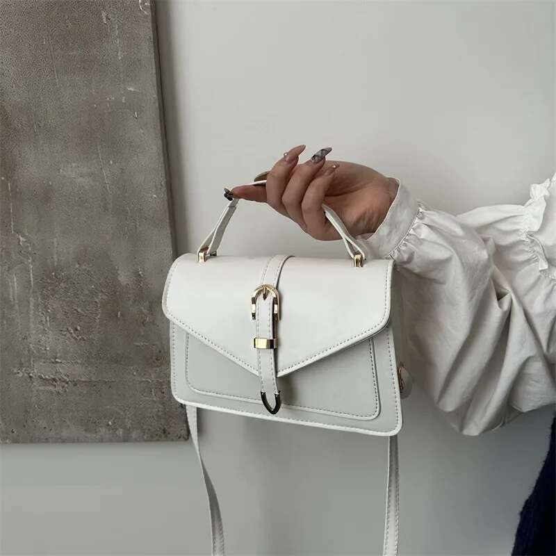 Hot Selling Fashionable Pure Color Women's Handbag Trendy Crossbody Versatile Autumn Winter New Style Korean Version Casual Chic Bag Designer Bag