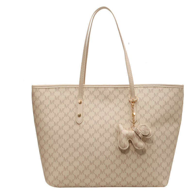 2025 New Spring Trendy Light Luxury Women's Large Capacity Commuter Shoulder Handheld Tote Bag