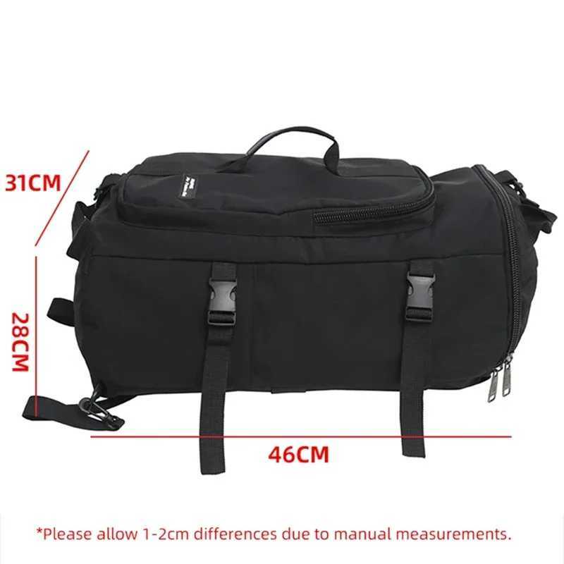 Men Large Travel Shoulder Bag Waterproof Sport Duffle Hiking Backpack Outdoor Luggage Pack Trip Bucket Rucksack Function MochilaW250603