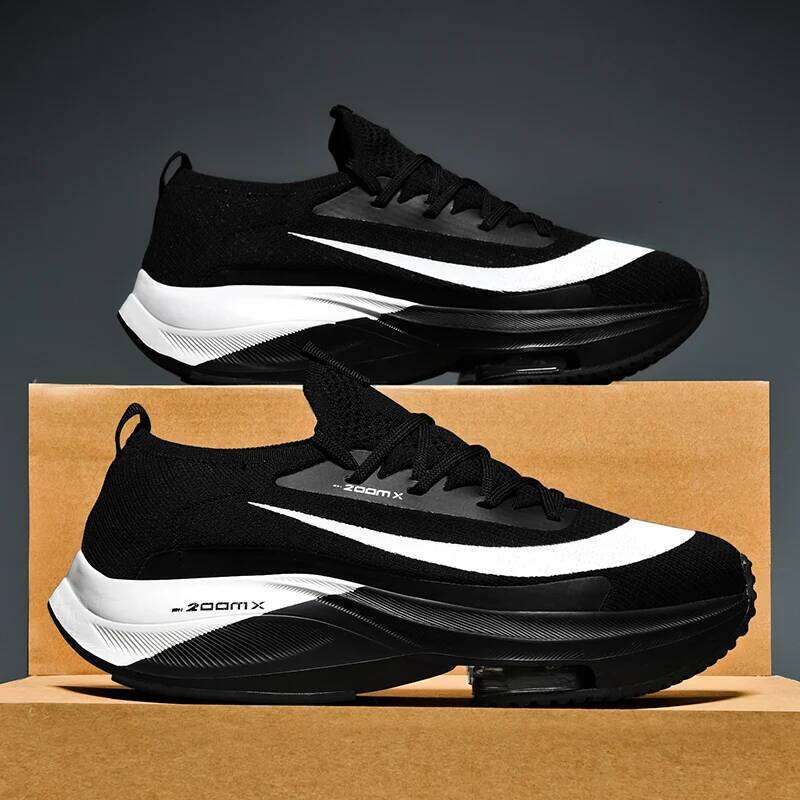 Marathon Men Running Breathable Outdoor Sports Shoes Lightweight Sneakers Women Comfortable Athletic Training Footwear