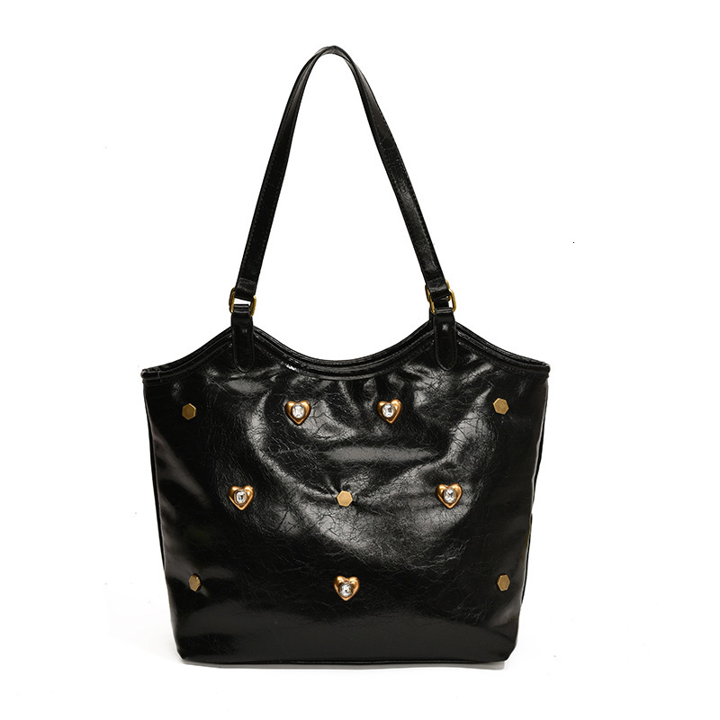 New women s retro handbag simple and elegant commuting shoulder bag fashion niche fashion designer large capacity women s shoulder bag