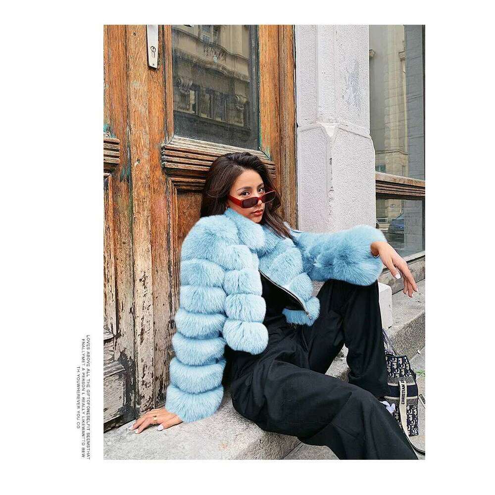 Hot New Fashion Trendy Faux Fur Coat Jacket Overcoat Coats And Jackets Women Girls Female Winter Warm Streetwear Outerwear