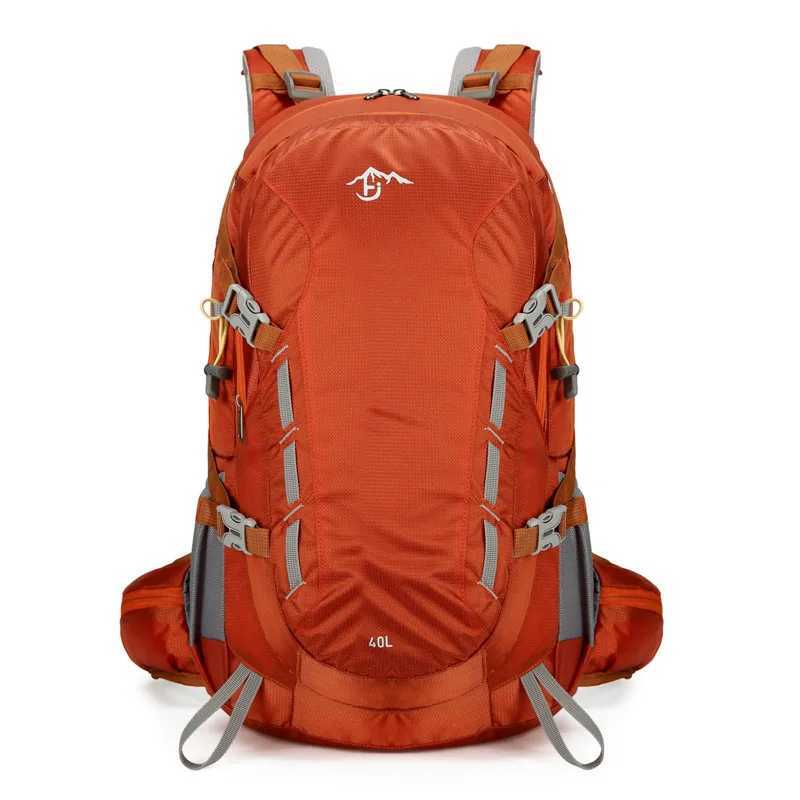 Outdoor Travel Hiking Backpack 30-40L Rainproof Nylon Cover Camping Bag W250603