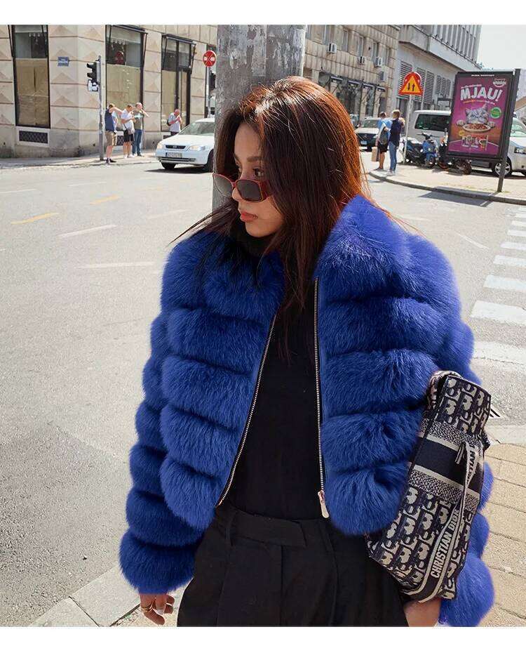 Hot New Fashion Trendy Faux Fur Coat Jacket Overcoat Coats And Jackets Women Girls Female Winter Warm Streetwear Outerwear