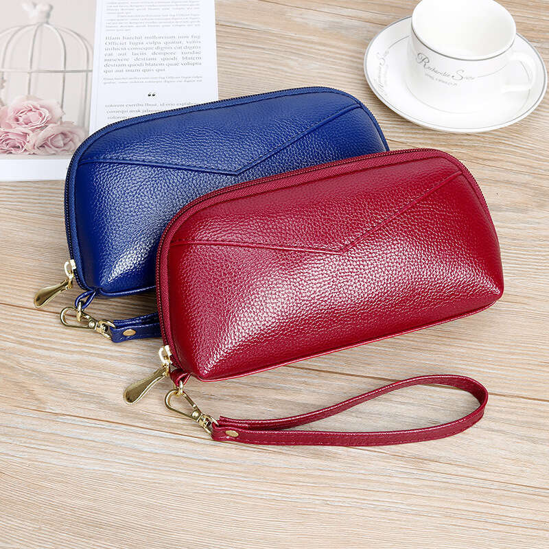 New Long Wallet Fashion Large Capacity Clutch Coin Purse Phone Zipper Handheld Small Women's Bag