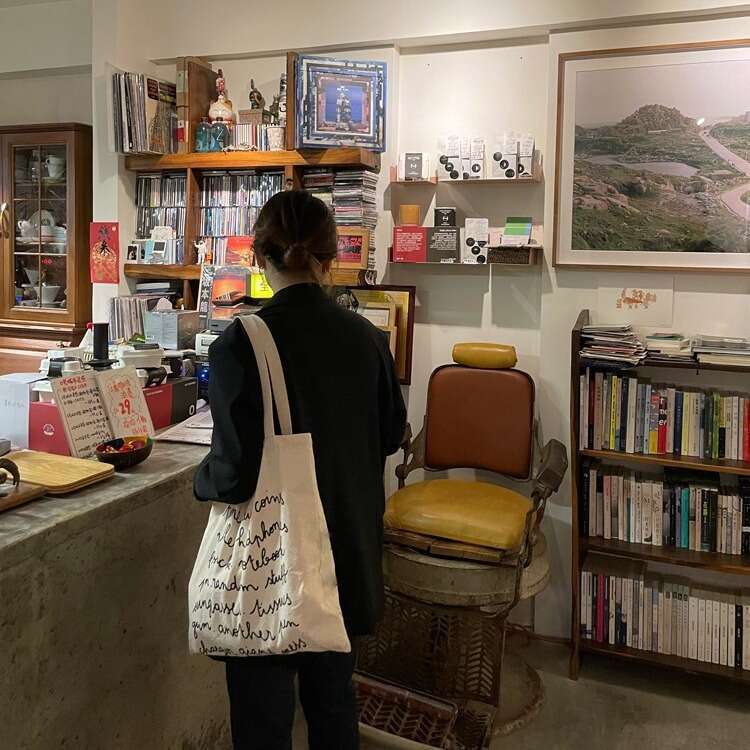 Korean Version English Alphabet French Style Large Capacity Canvas "What's in my bag" Simple Tote Bag