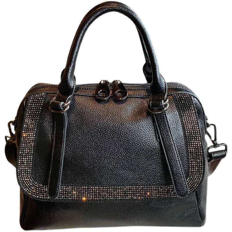 Ladies 2021 New Korean Fashion Shoulder Messenger Handbag With Leather Dia Women's Bag Digging Bags