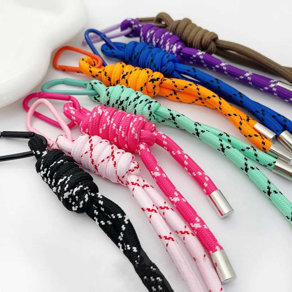 Hot Creative Colorful Braided Lanyard Keychain Bag Pendant Sport Style Bag Charm Ornaments Car Backpack Pendant Accessories Gift M250604