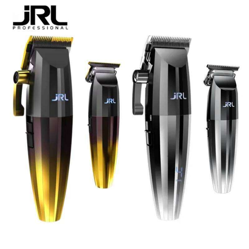 100%Original JRL 2020C2020t Clipper Men's Professional Shop Hair Salon Trimmer 7200Rpm Barber Set Unique Serial Code