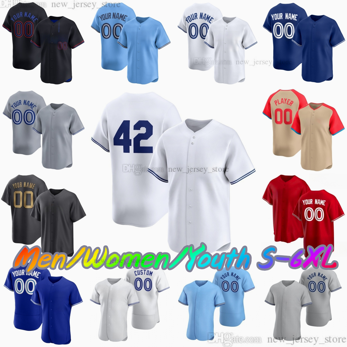 Custom S-6XL 2025 New 27 Vladimir Guerrero Jr Baseball Jersey 11 Bo Bichette 4 George Springer 30 Alejandro Kirk 34 Kevin Gausman 22 Ernie Clement Stitched Jerseys