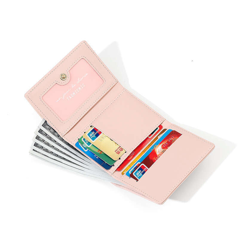 Korean Style Fresh Short 70% off Cute Bear PU Leather Women's Handbag Wallet