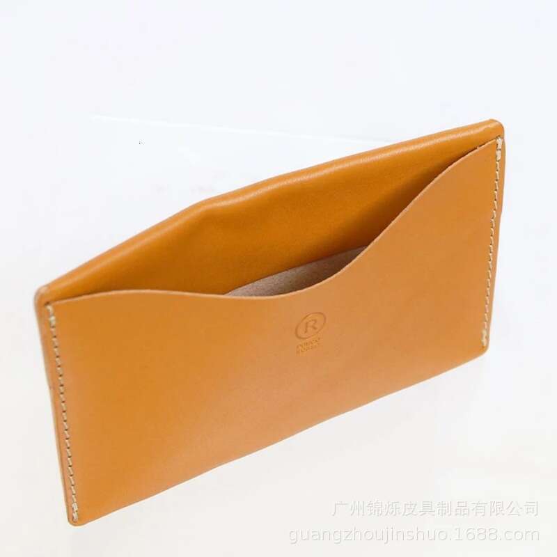 Lotte Hot-Selling Genuine Short Crazy Horse Leather Men's Business Simple Multi-Functional Passbook Storage Bag