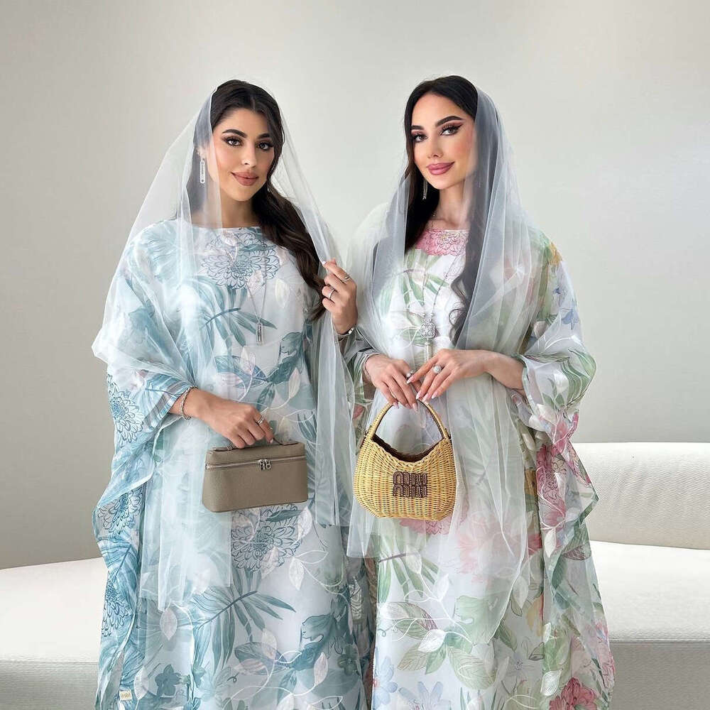 Mq140 Modest New Dubai Elegant Long Robe Pullover Clothing Abaya Women's Wear B5