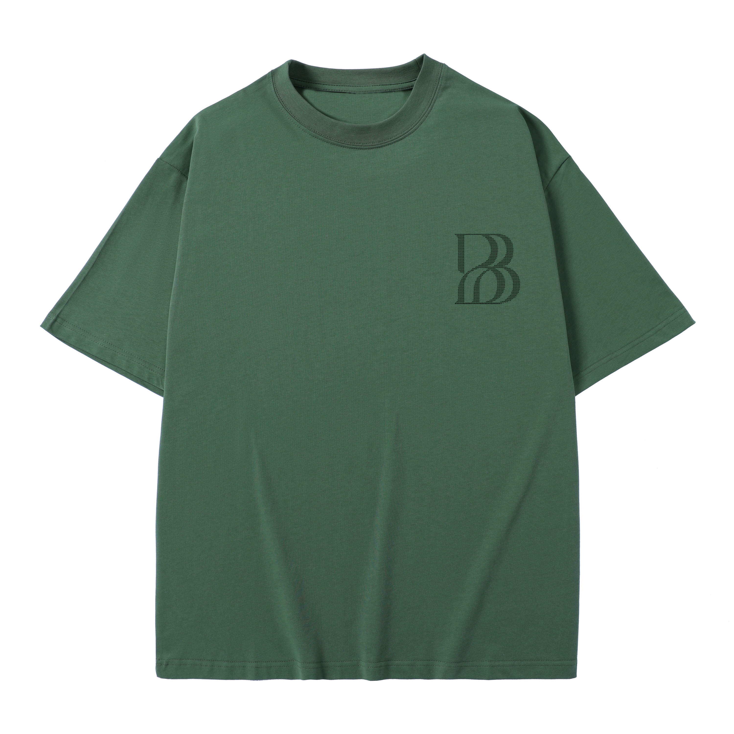 T-shirt men's top designer cotton T-shirt Silver the LOGO short sleeved clothing high-quality fashionable T-shirt BROADTRUE