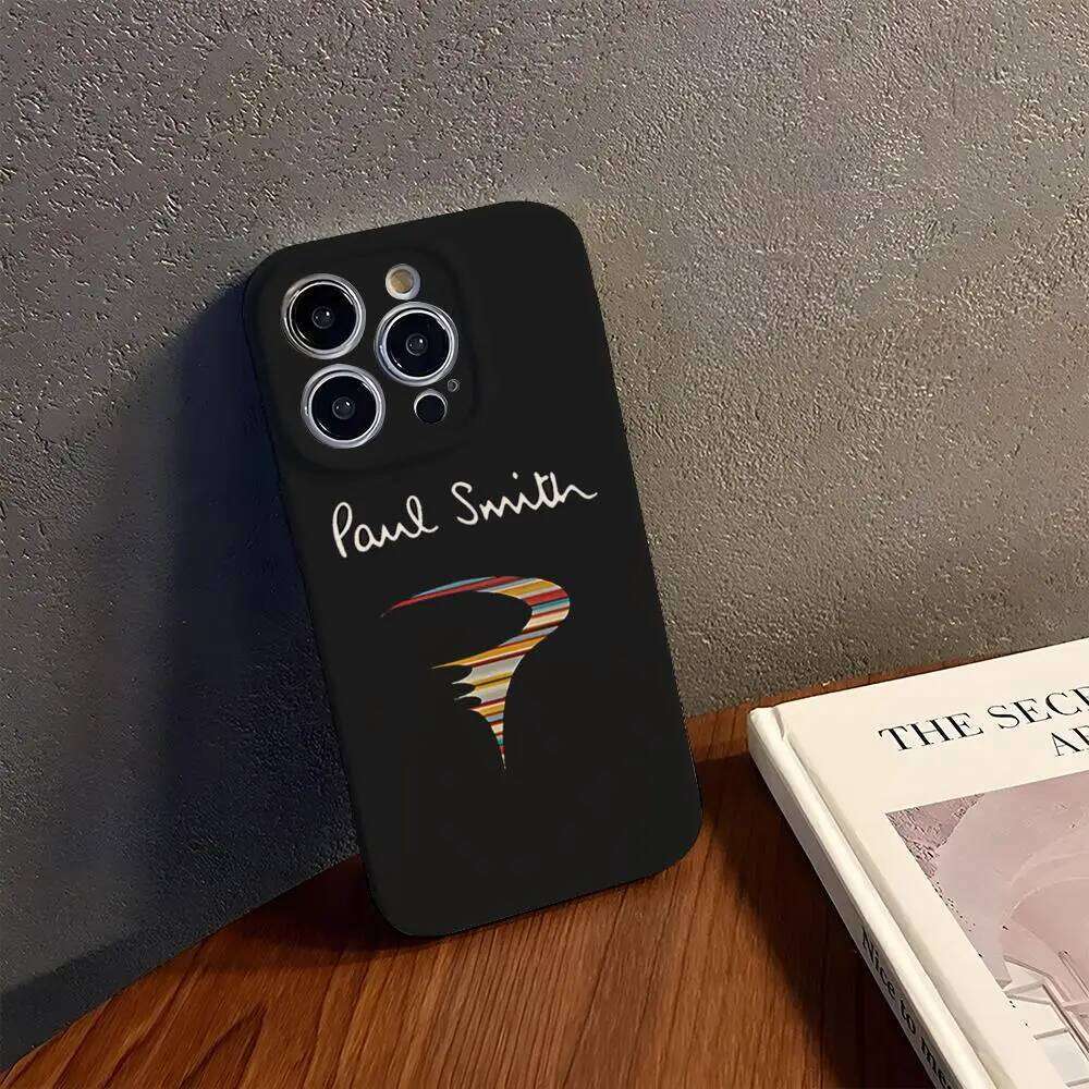 Smith Fashion Paul Brand Phone Case For IPhone 16Promax 16 15 14 13 12 11 Pro Max Plus Tough Personalized Cover