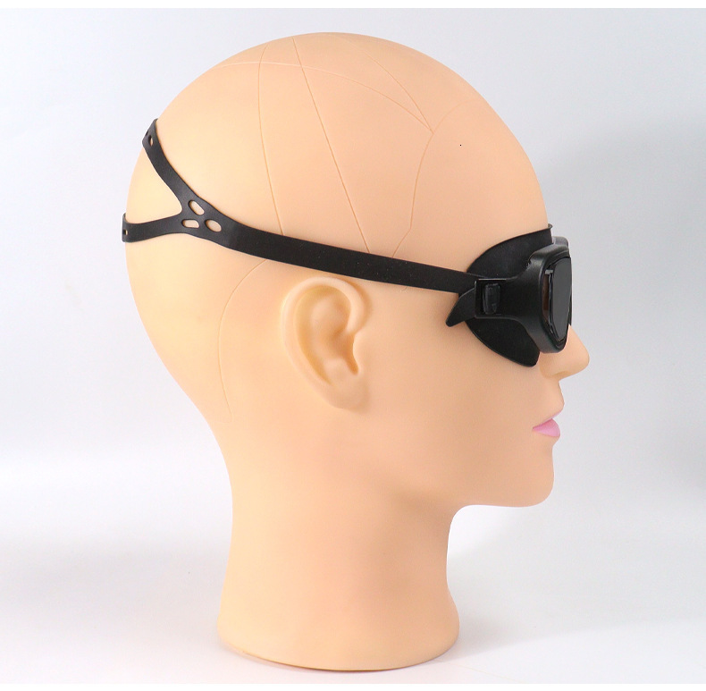 UV Protection Anti-Glare Large Frame Anti-Fog Waterproof Swimming Goggles and Swim Cap Set