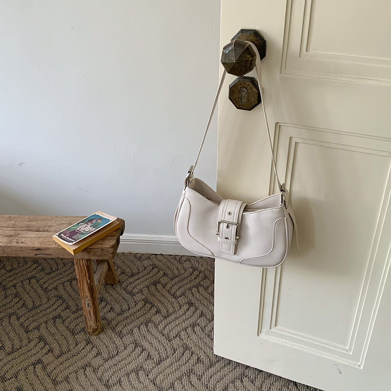 Women's new retro armpit bag crescent bag single shoulder crossbody bag designer large capacity women's shoulder bag