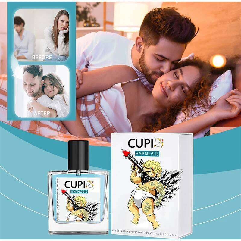 free shipping New Brand Cupid Cologne Men's Lasting Fragrance Alcohol-free Elegant Women's Body Mist 10ml Sexy Dating Perfume