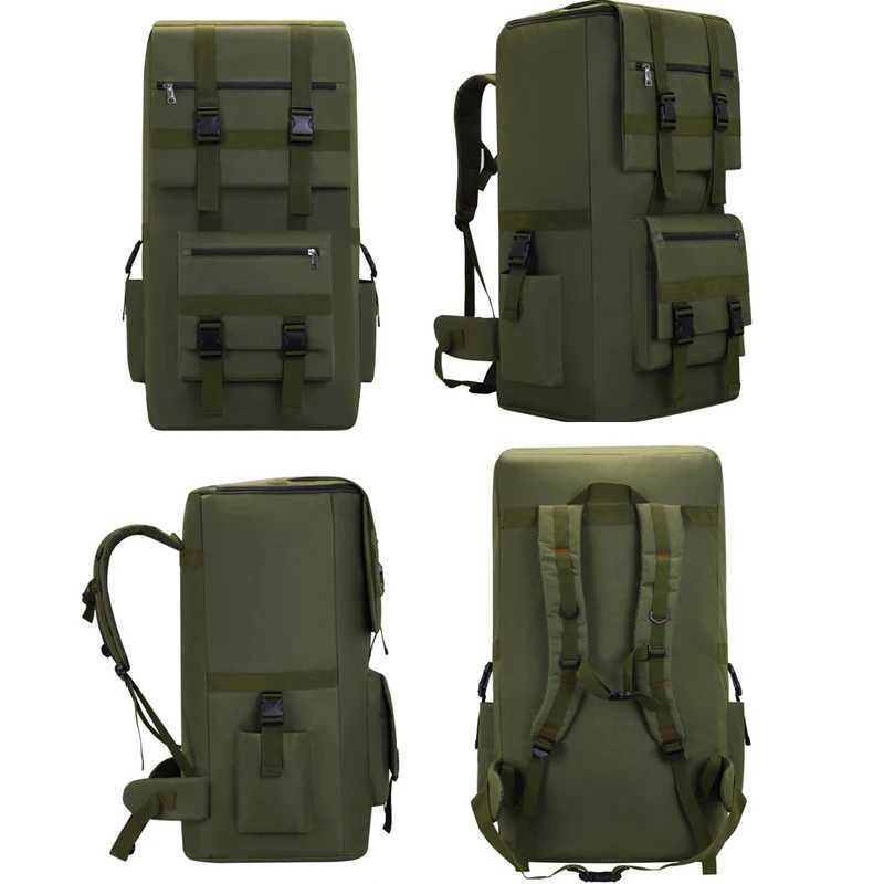 120L Men Hiking Bag Camping Backpack Large Outdoor Climbing Trekking Travel Tactical Bags Luggage Bag Shoulder W250603