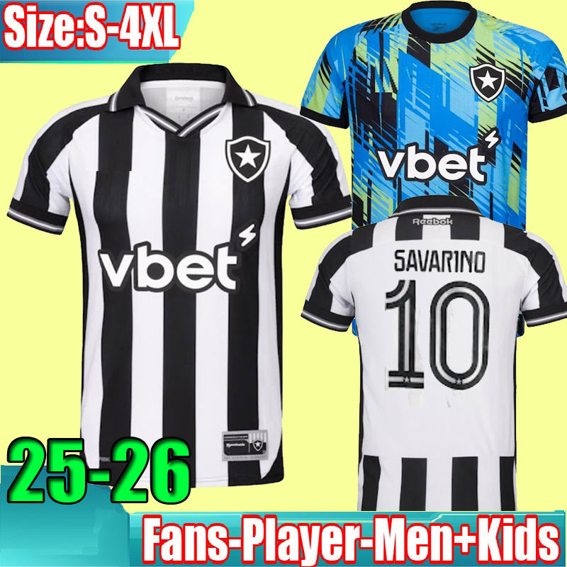 Botafogo Futebol 2025 Volt Home soccer jersey MATHEUS MARTINS M.PONTE 25 26 football shirt ALEX TELLES JOHN
