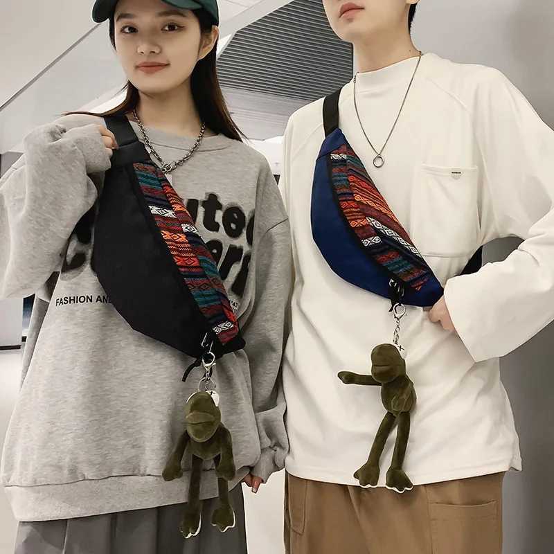 2025 Spring Ethnic Style Outdoor Multifunction Waterproof Chest Bag Men Women Hip Hop Sport Waist Bag Vintage Casual Fanny Pack W250604