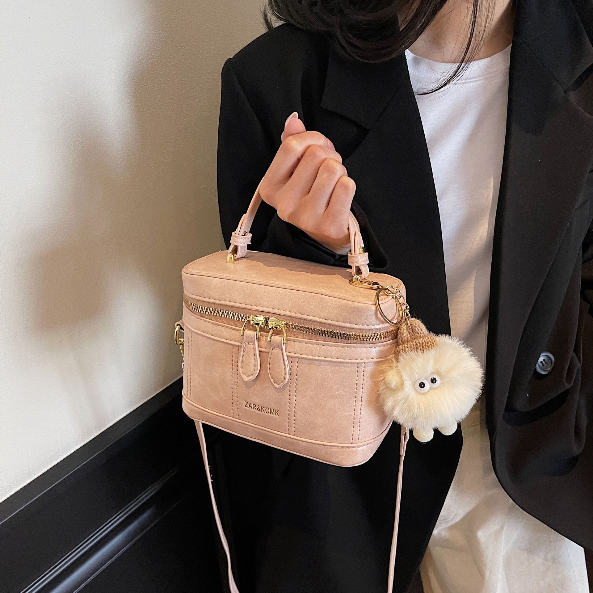 designer Korean Style Niche Box Bag for Women 2025 New Trend Summer Versatile Handbag Crossbody Bag Fashion Commuter Shoulder Bag