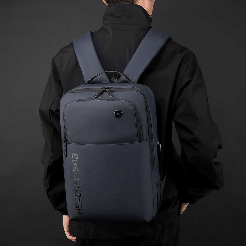 WEPOWER New Outdoor Large Capacity Backpack Men's Multifunctional Business Casual Laptop Bag