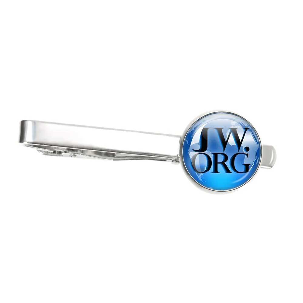 Hot Selling Personalized JW.org The Best Life Ever Tie Clip JW.ORG Tie Clip Glass Dome Handmade Jewelry For Men Gift W250604