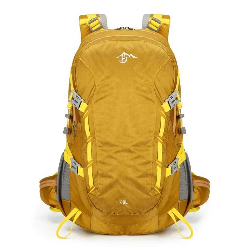 Outdoor Travel Hiking Backpack 30-40L Rainproof Nylon Cover Camping Bag W250603