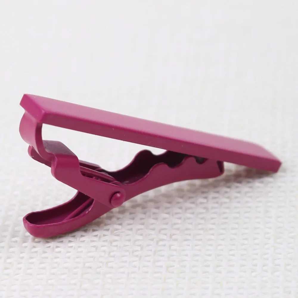 4cm Formal Mens Alloy Necktie Tie Clip Pin Skinny Glossy Clasp Copper Bar Wedding Slim Ties Clips Suits Accessories Jewelry W250604
