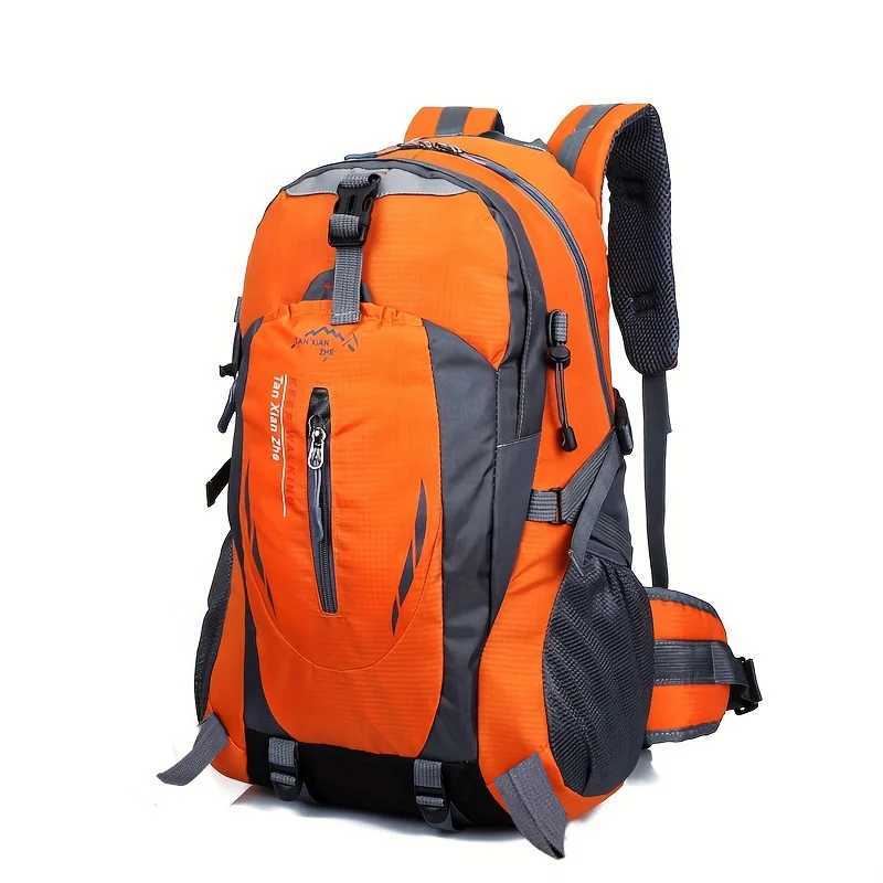 Outdoor Backpack Mens Large Capacity Travel Lightweight Casual Hiking Backpack Sports Waterproof Travel Mountaineering Bag W250603