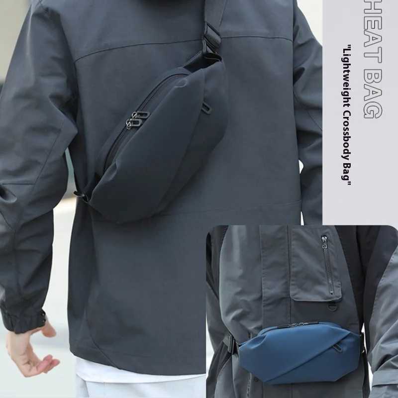 Men Minimalist Outdoor Sports Running Jogging Waist Bag Man Waterproof Fanny Pack Stylish Cross Body Belt Bag Waist Bag for Men W250604