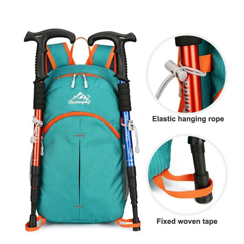 Portable Foldable Backpack for Women and Men Outdoor Hiking Climbing Backpacks Lightweight Travel Bag Waterproof Cycling Backpack W250603