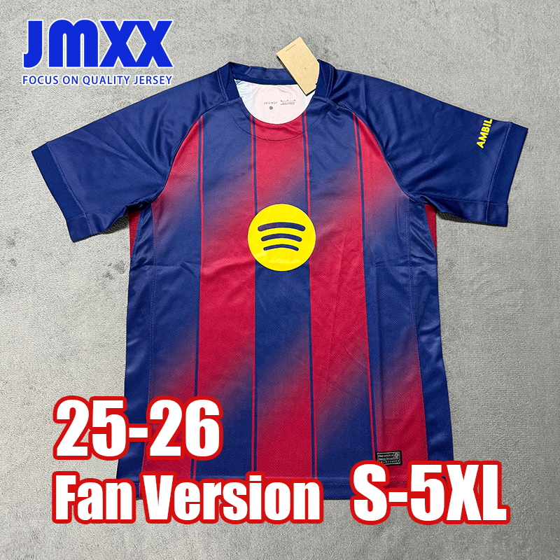 5XL 4XL XXXL JMXX 25 26 Barcalonaes Soccer Jerseys Home Away Third Special Mens Uniforms Jersey Man Football Man Shirt 2025 2026 Fan Version