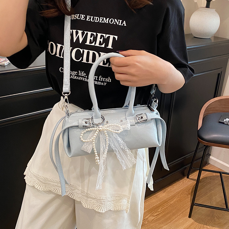 designer Korean Niche Trendy Fashion Handbag Baguette Bag for Women 2025 Spring Summer New High-end Casual Shoulder Crossbody Bag