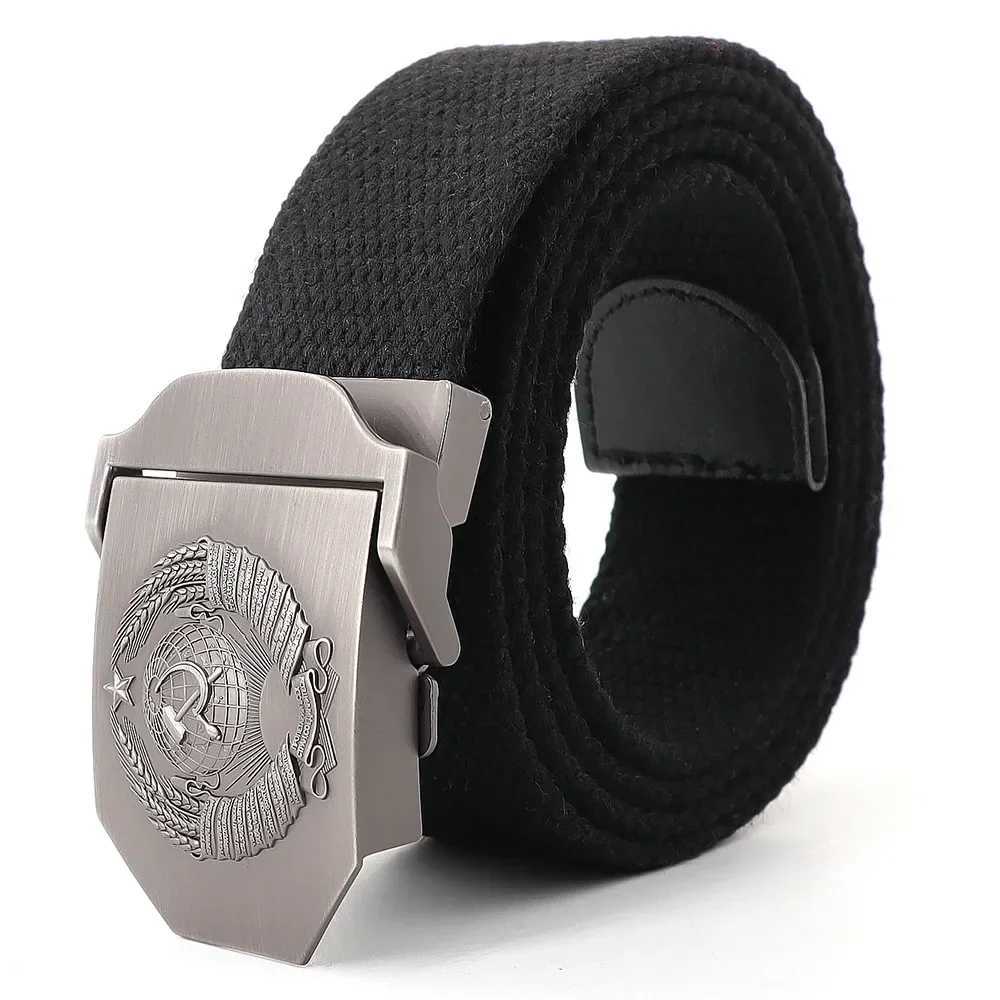 110/120/130/140/150/160/170cm Mens Canvas Outdoor Belt 3D Metal Buckle Unisex Jeans Belt Training Belts W250604