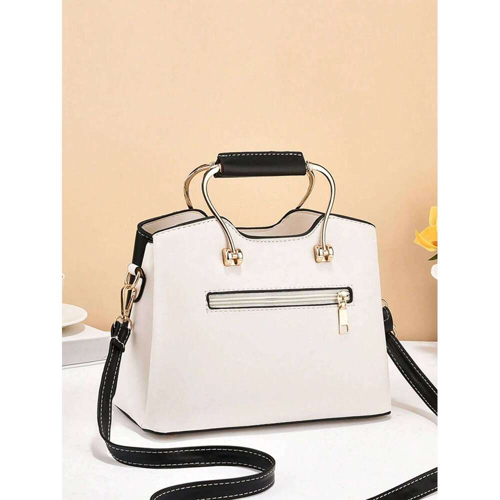 Women's Bags Designer Fashionable Contrasting Women's Stylish Mother's Bag, Handbag Suitable For Girls' Daily Dating Gifts